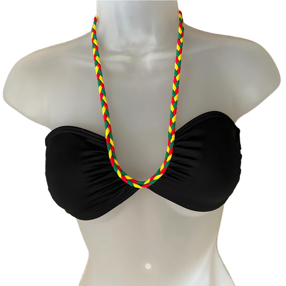 Billabong Black Halter Top Bikini Top